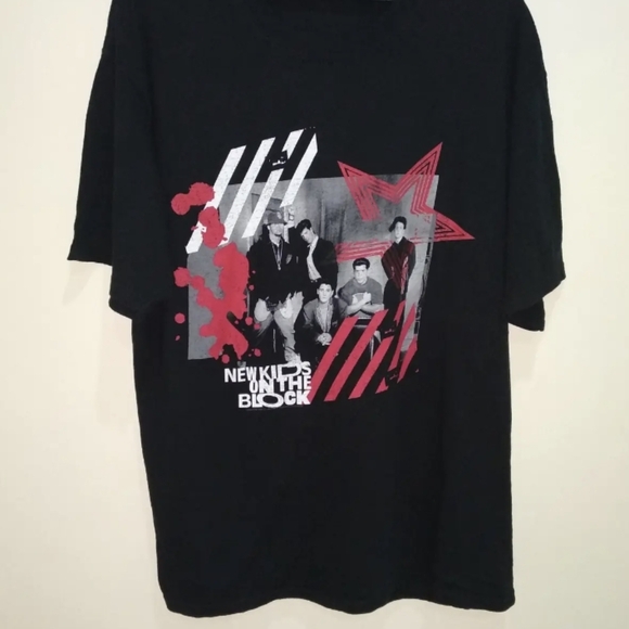New kids on the block tour t shirt the block live Vintage 2008 - Picture 1 of 7